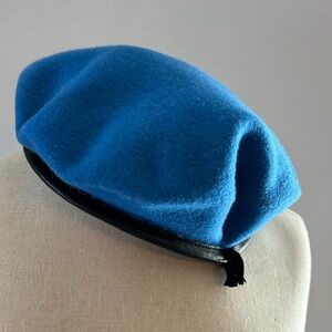 Vintage Blue Beret